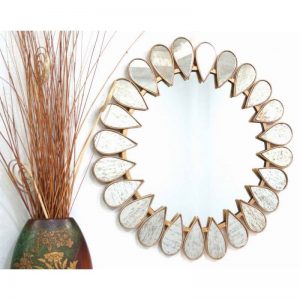 Handicrafts Decorative Mirror Round New Design