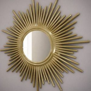 Sun Design Designer Metal Wall Mirror